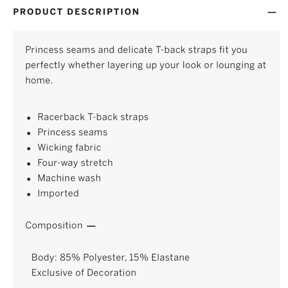 Victoria’s Secret T Back Style Cropped Tank Top - Picture 6 of 12